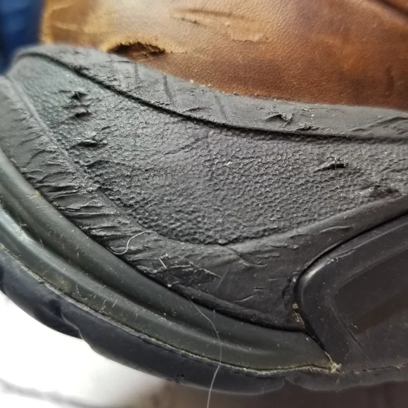 New Balance 928 brown leather walking shoes - Picture 6 of 16